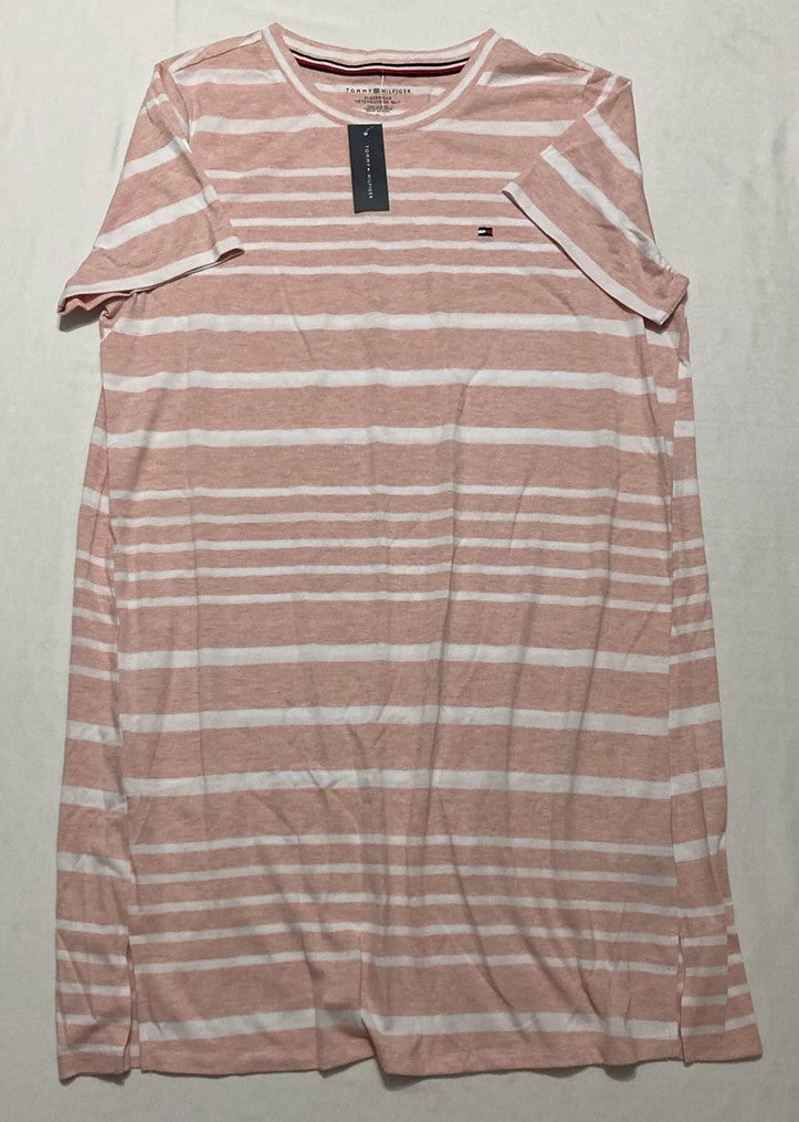 TOMMY HILFIGER Knit Sleep Shirt PINK M