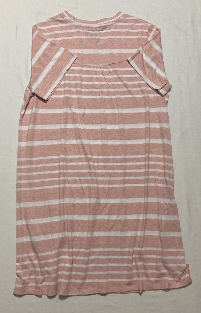 TOMMY HILFIGER Knit Sleep Shirt PINK M