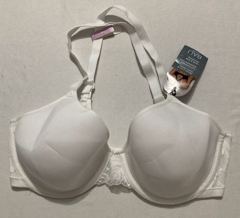 BALI Breathe Modal T-Shirt Bra WHITE 34D