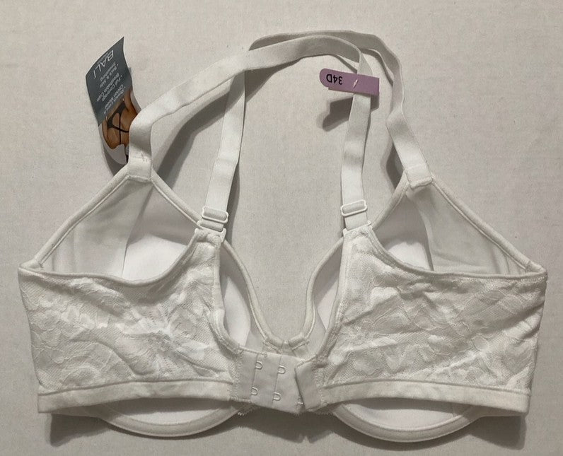 BALI Breathe Modal T-Shirt Bra WHITE 34D
