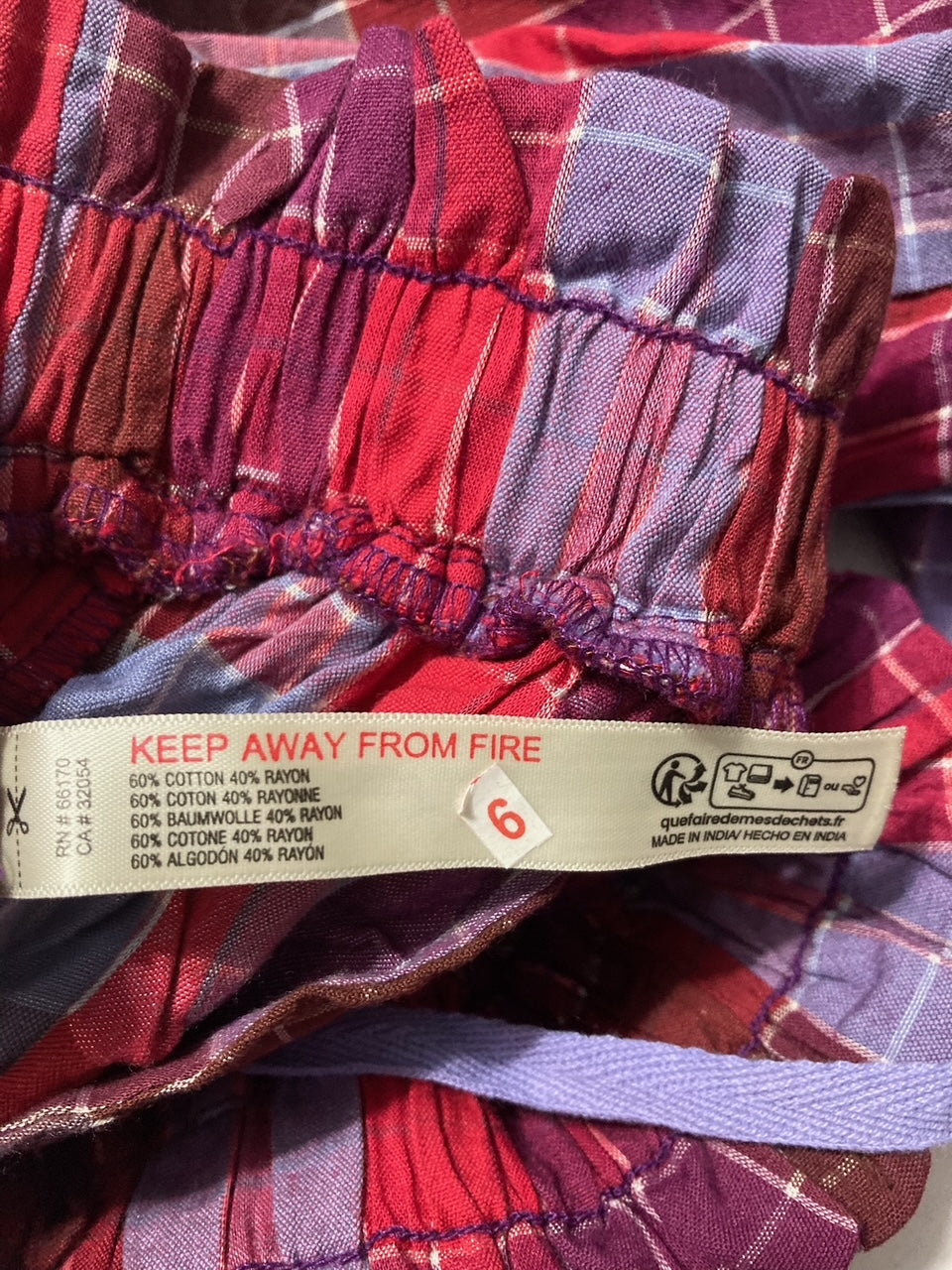 FREE PEOPLE Find The Time Lounge Pant MAROON COMBO M
