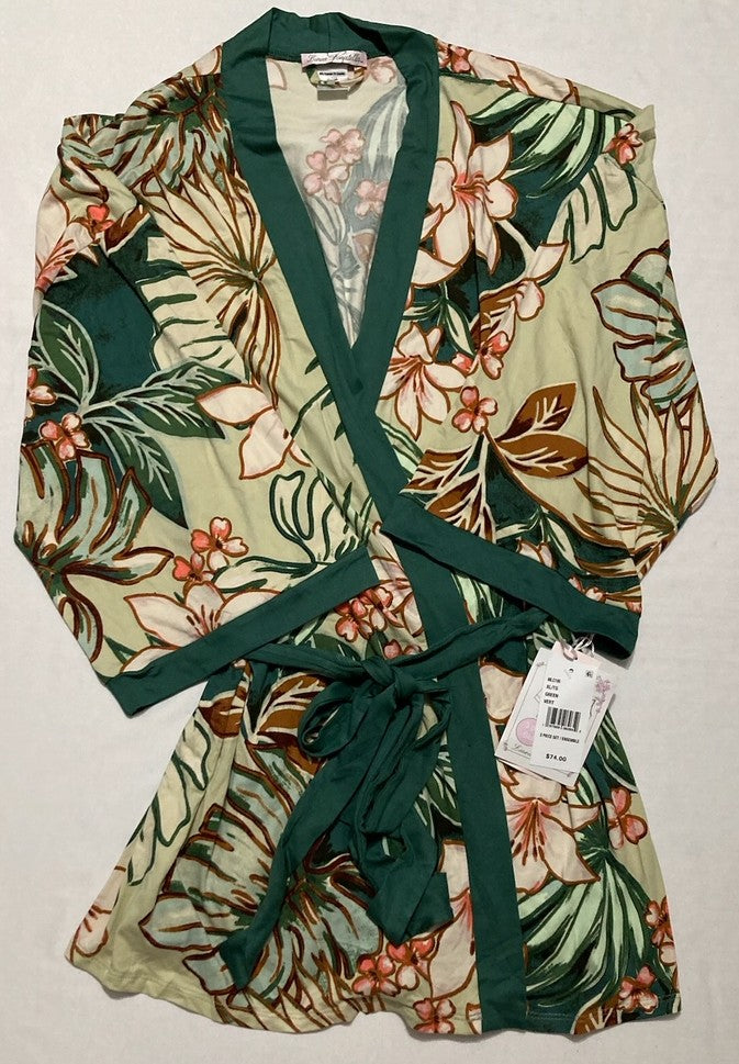 LINEA DONATELLA 3-Pc. Milana Travel and Sleep Set GREEN XL