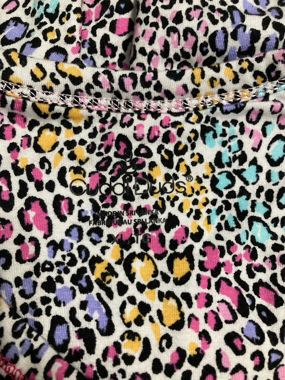CUDDL DUDS Night Gown Sleep Dress MULTICOLOR XL