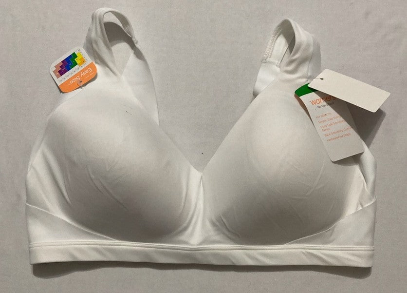 NWD WARNER´S No Side Effects Underarm Back-Smoothing Comfort Wireless WHITE L