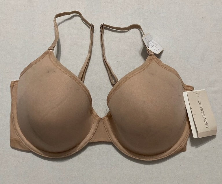NWD ONGOSSAMER Next to Nothing Micro Tshirt BraT-Shirt Bra CHAMPAGNE 34D