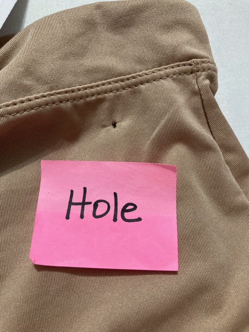 NWD WARNER´S No Pinching No Problems Hi Cut Brief Panty BEIGE L