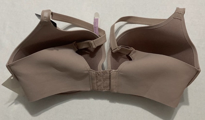 NWD MAIDENFORM Comfort Devotion Dreamwire Back Smoothing Underwire Bra NUDE 36D