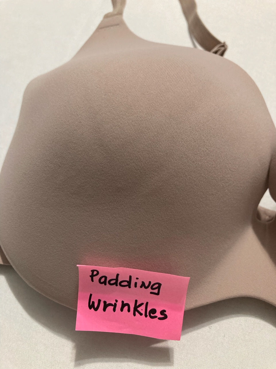 NWD MAIDENFORM Comfort Devotion Dreamwire Back Smoothing Underwire Bra NUDE 36D