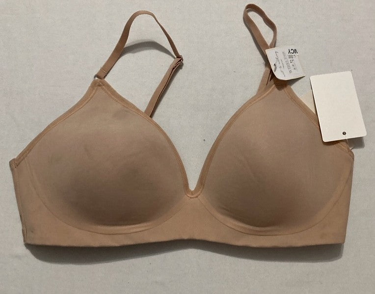 NWD ONGOSSAMER Next to Nothing Micro Wirefree Bra CHAMPAGNE 36B