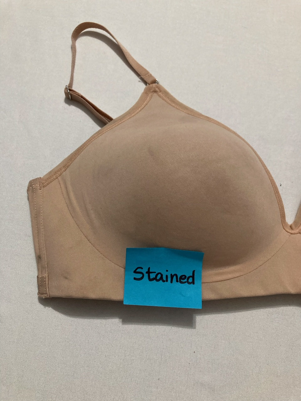NWD ONGOSSAMER Next to Nothing Micro Wirefree Bra CHAMPAGNE 36B