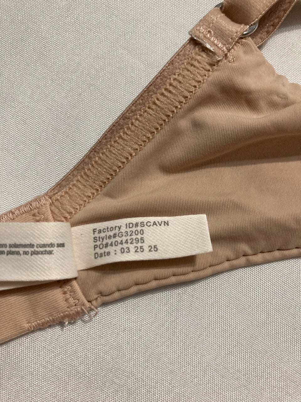 NWD ONGOSSAMER Sleek Micro T-shirt Bra NUDE 36B