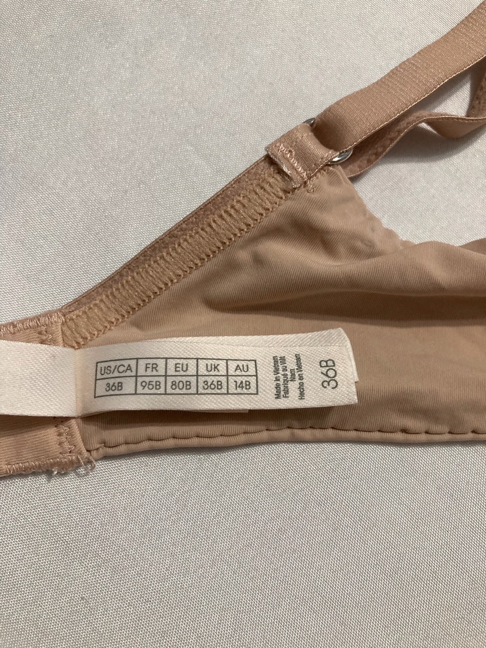 NWD ONGOSSAMER Sleek Micro T-shirt Bra NUDE 36B