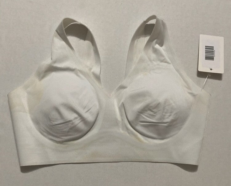 NWD VANITY FAIR Beyond Comfort Sleek and Smooth Wireless Bra WHITE M