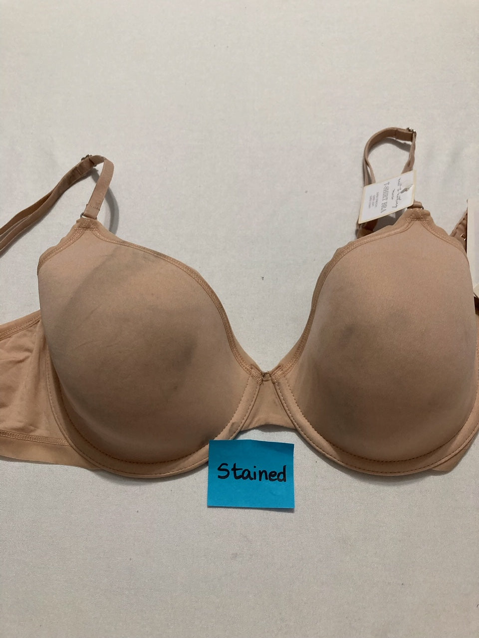 NWD ONGOSSAMER Next to Nothing Micro Tshirt BraT-Shirt Bra CHAMPAGNE 34C