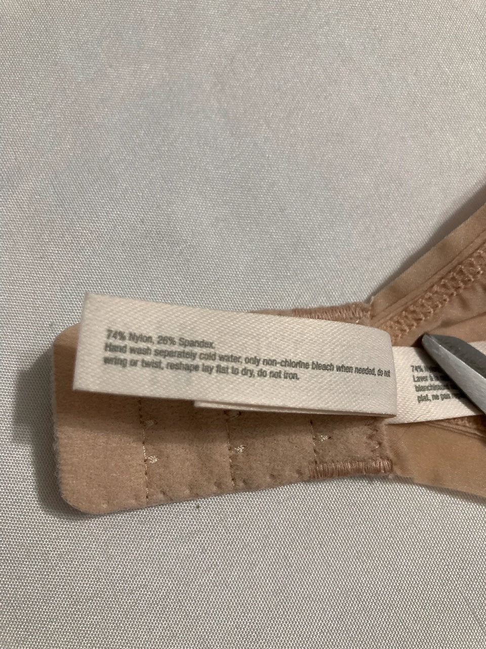 NWD ONGOSSAMER Next to Nothing Micro Tshirt BraT-Shirt Bra CHAMPAGNE 34C