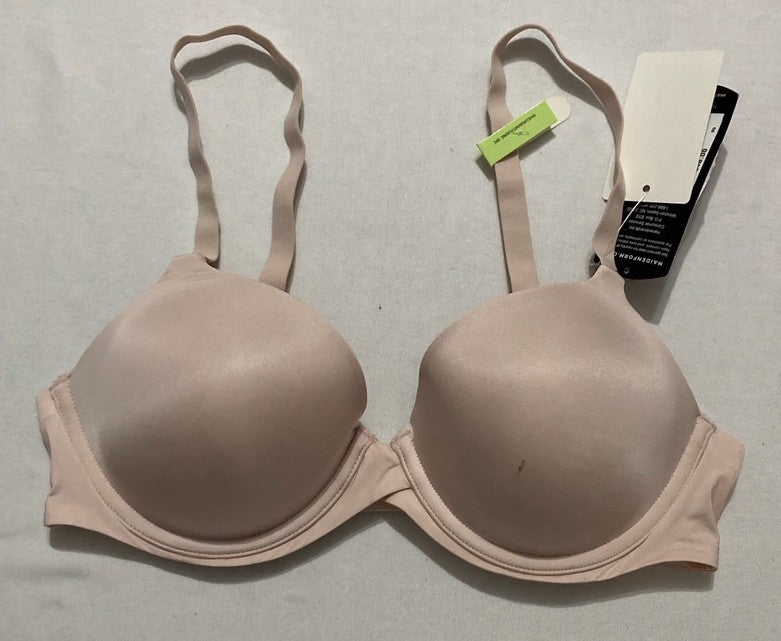NWD MAIDENFORM Demi Underwire Bra One Fab Fit Lightly Padded Bras SANDSHELL 34B