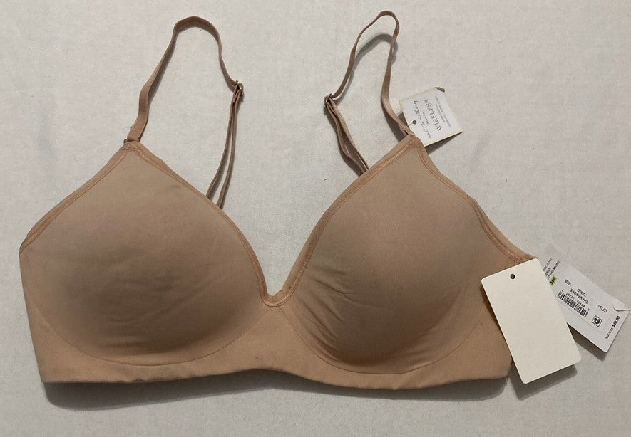 NWD ONGOSSAMER Next to Nothing Micro Wirefree Bra CHAMPAGNE 36B