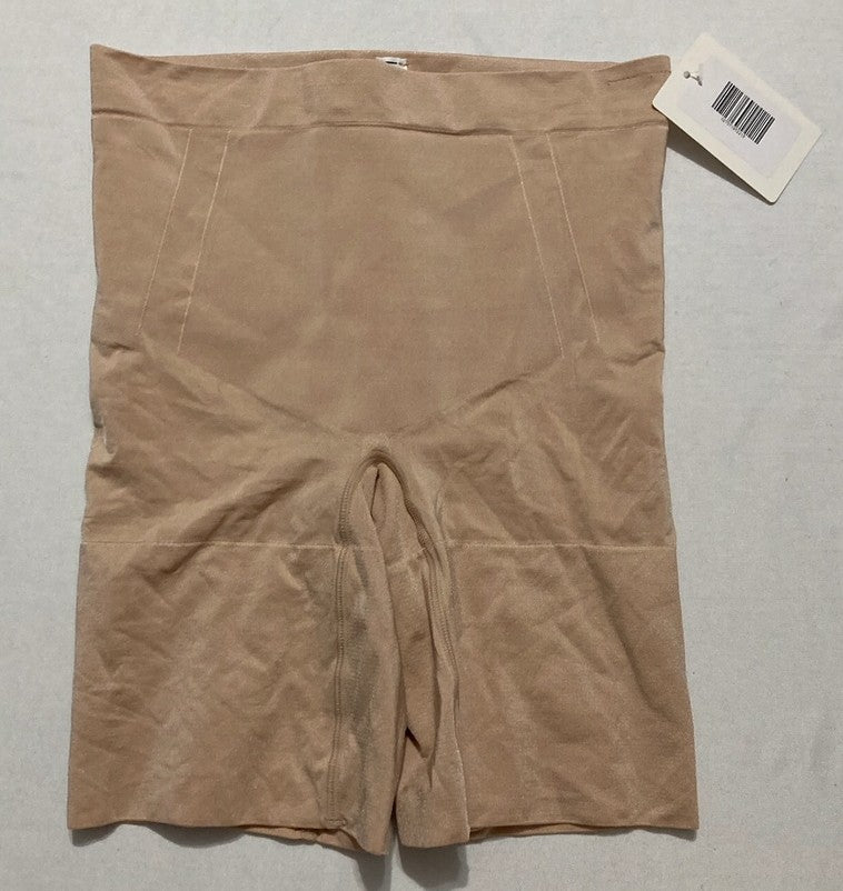 NWD SPANX OnCore Mid-Thigh Short - Powerful Sculpting Body Shaper NUDE XL