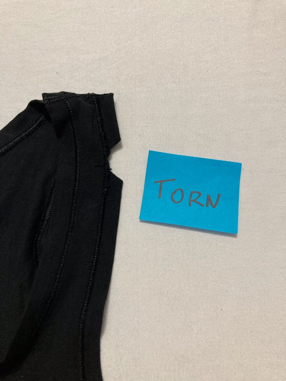 NWD WACOAL Understated Cotton Tank Top BLACK M