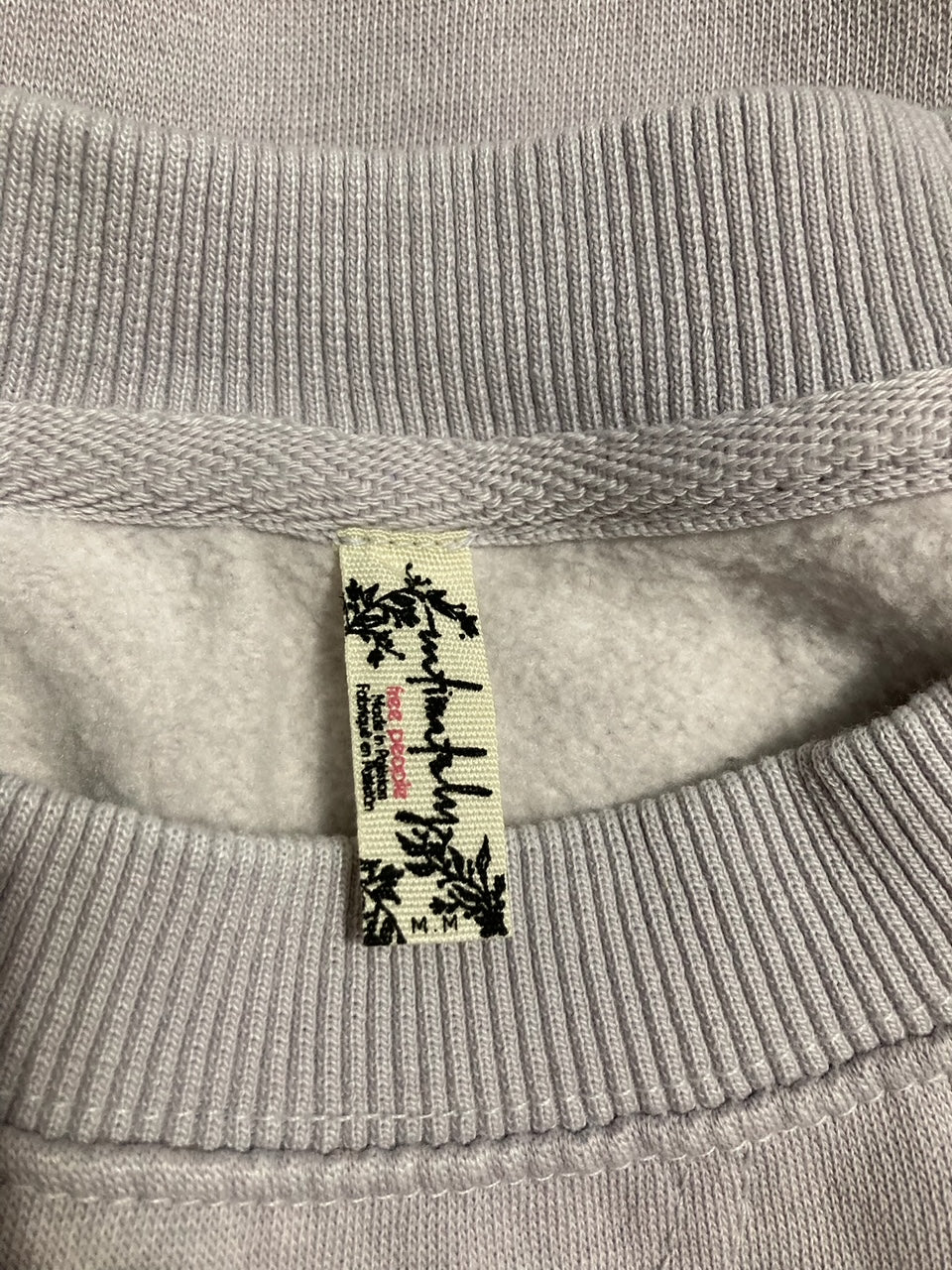 FREE PEOPLE Wash Sweater LILAC MARBLE M