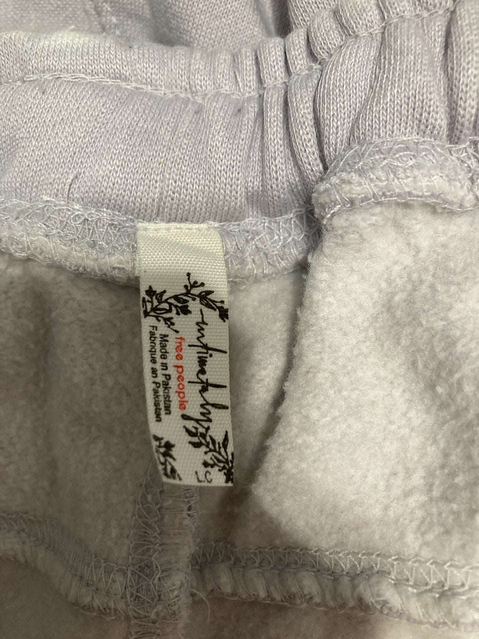 FREE PEOPLE Jogger pants LILAC MARBLE L