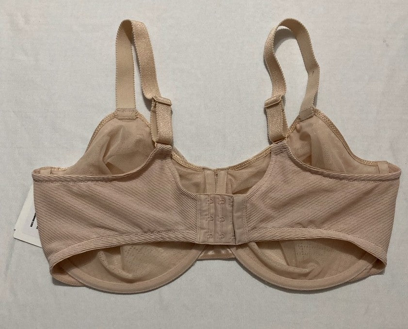 NWD WACOAL Visual Effects Minimizer Bra SAND 38G