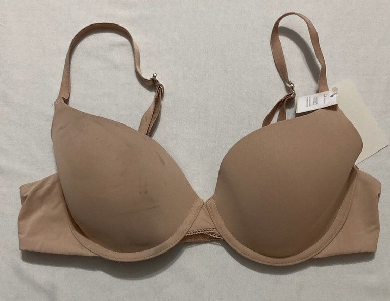 NWD ONGOSSAMER Sleek Micro Convertible T-Shirt Bra NUDE 36B