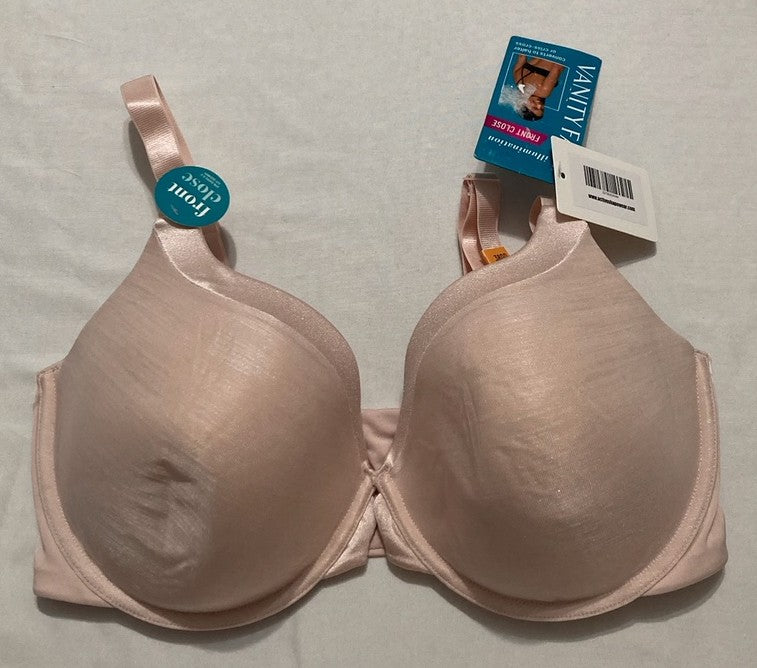 NWD VANITY FAIR Illumination Front Closure Bra ROSE 38DD