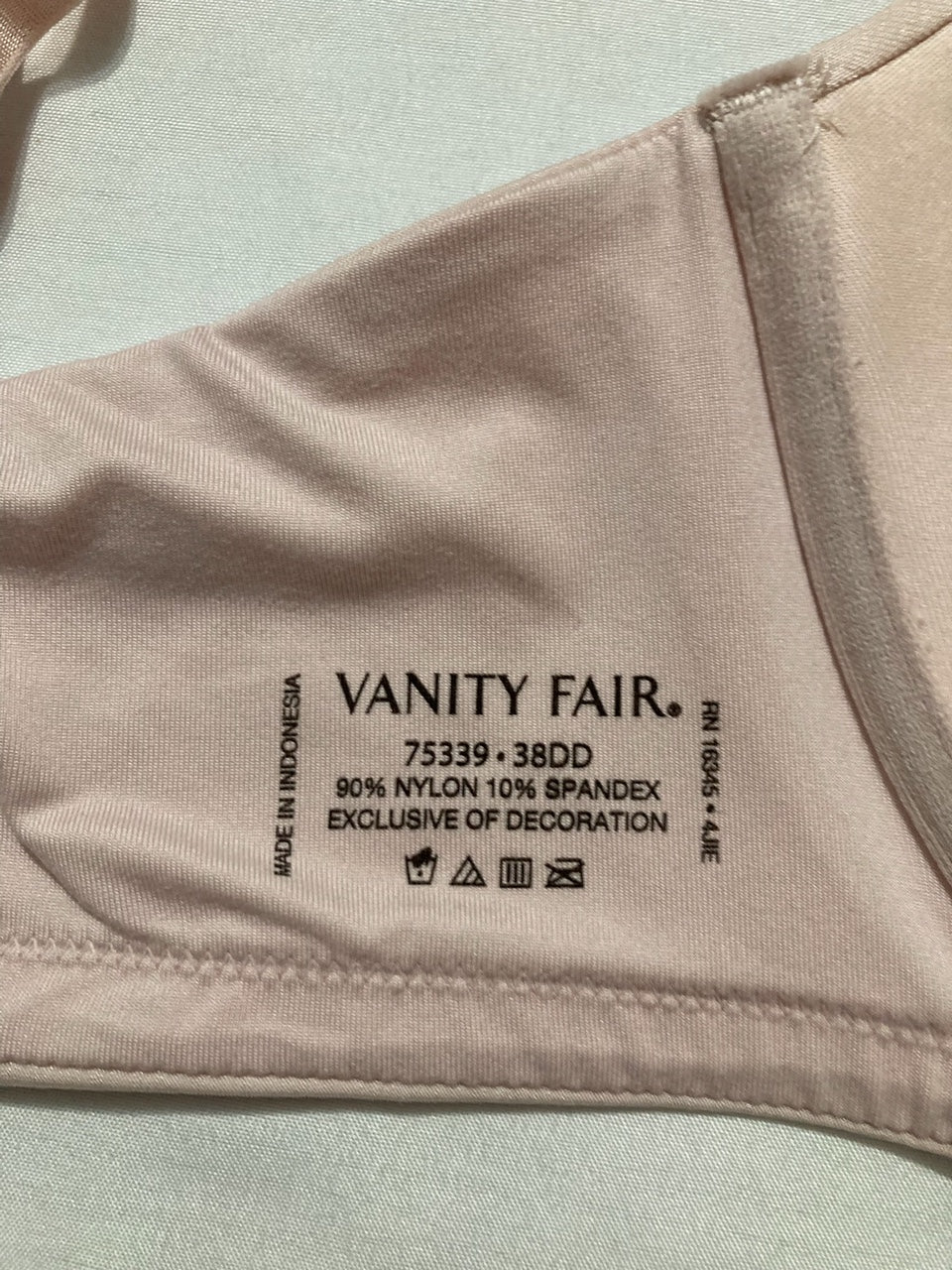 NWD VANITY FAIR Illumination Front Closure Bra ROSE 38DD