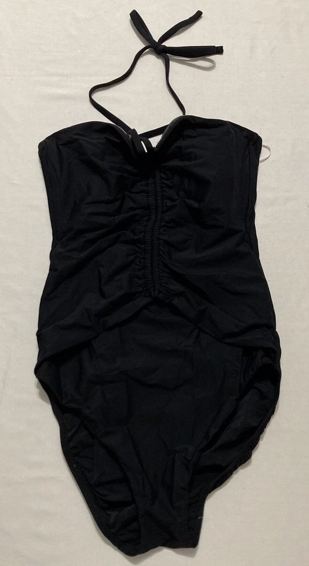 NWD MIMI FLAMINGO Swimwear Soleil Solids Luma One Piece BLACK 8