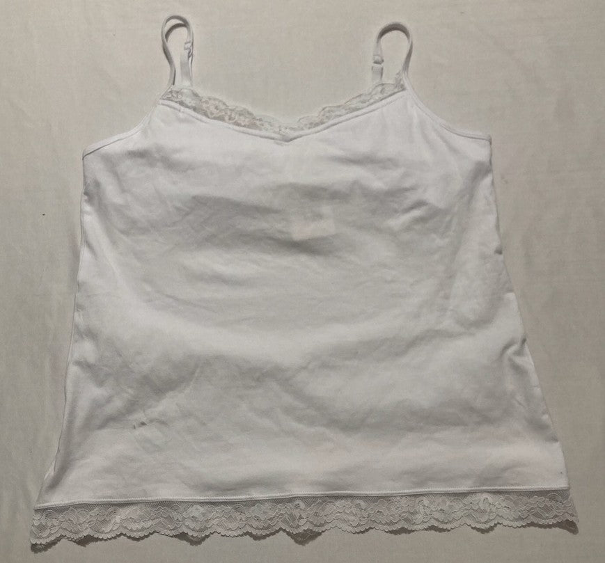 NWD CHARTER CLUB Tank Hang WHITE L