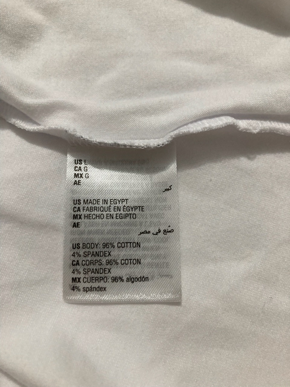 NWD CHARTER CLUB Tank Hang WHITE L