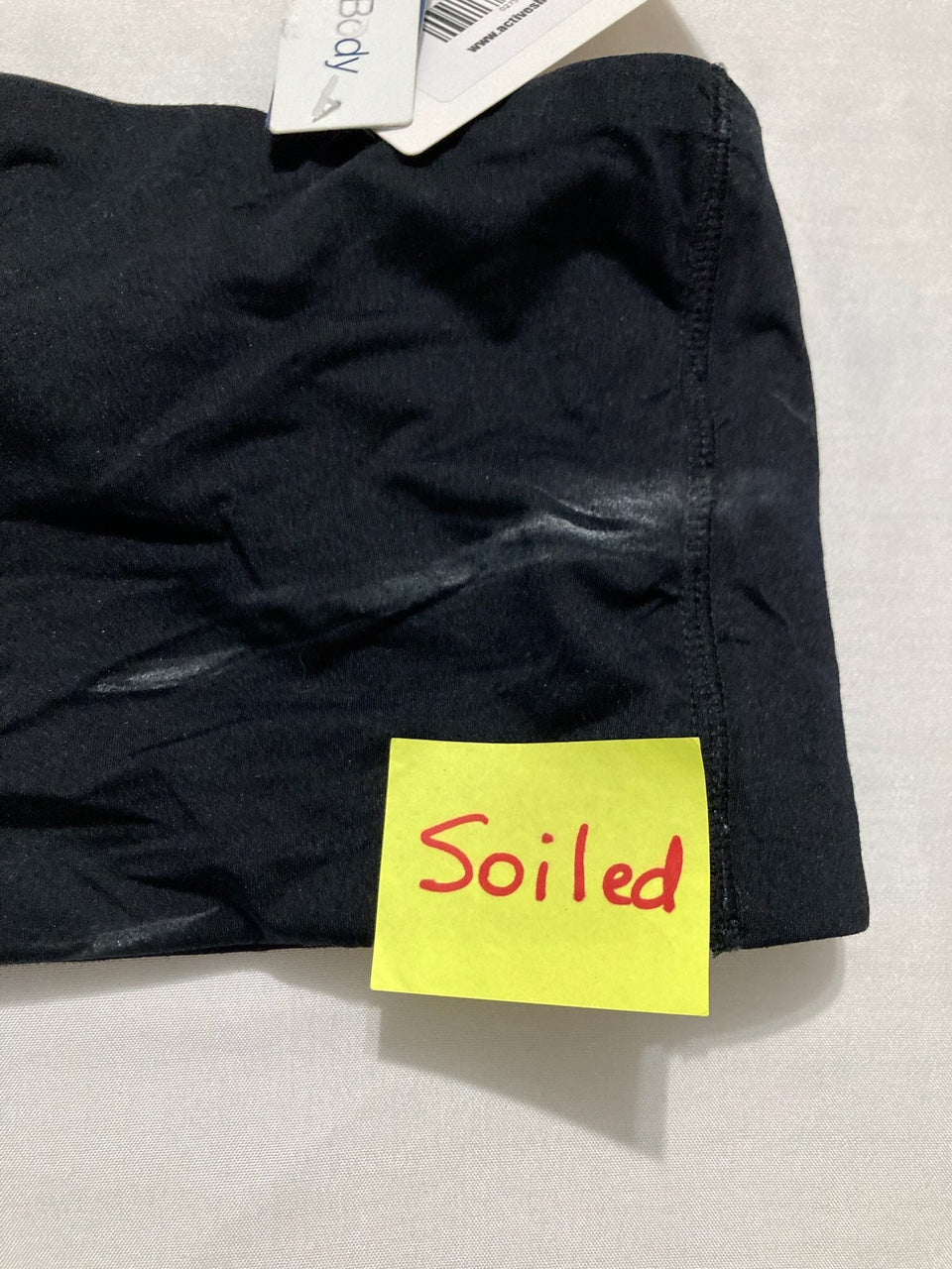 NWD GAP BODY Lightly Lined Bandeau Bralette BLACK L