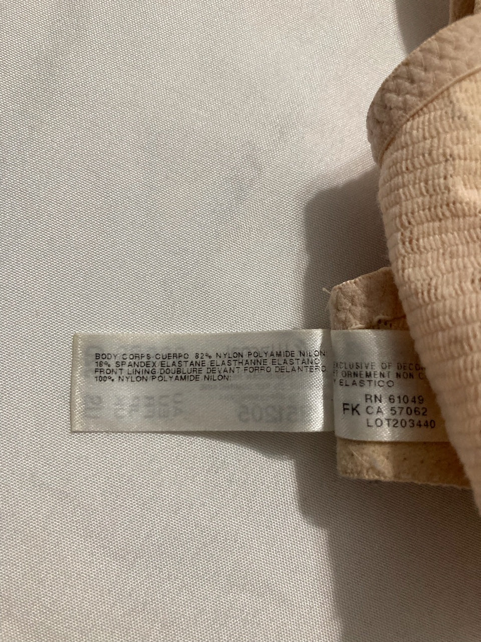 NWD WACOAL Halo Lace Unlined Mid Coverage Underwire Bra NUDE 32D
