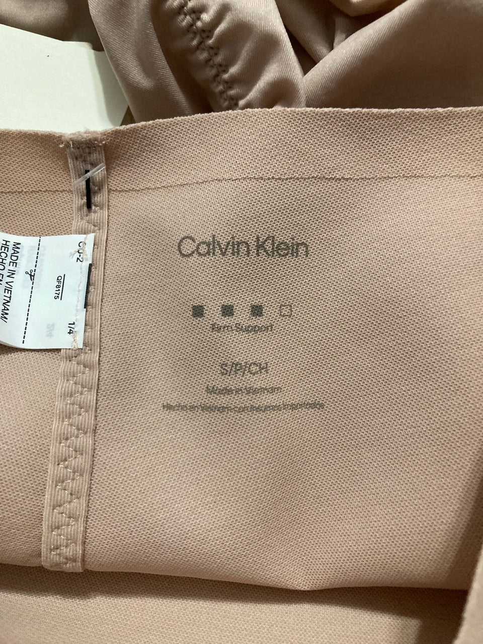 NWD CALVIN KLEIN Shapewear Stay-put Stretch High-waist Mid-thigh Short CEDAR S