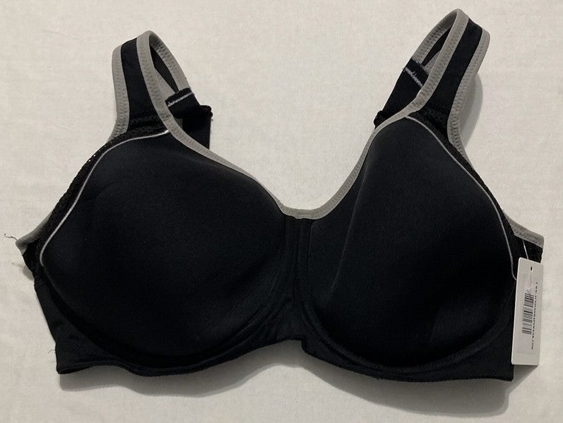 NWD WACOAL Sport Contour Convertible BLACK 36DDD