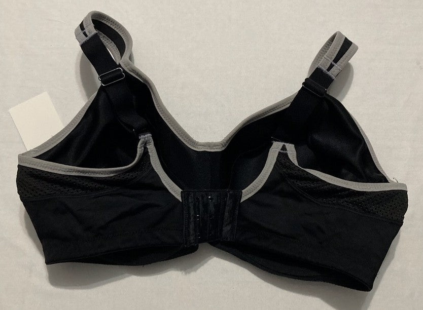 NWD WACOAL Sport Contour Convertible BLACK 36DDD