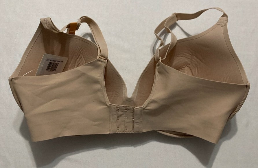 NWD MAIDENFORM Comfort Devotion Dreamwire Back Smoothing Underwire BEIGE 38DD
