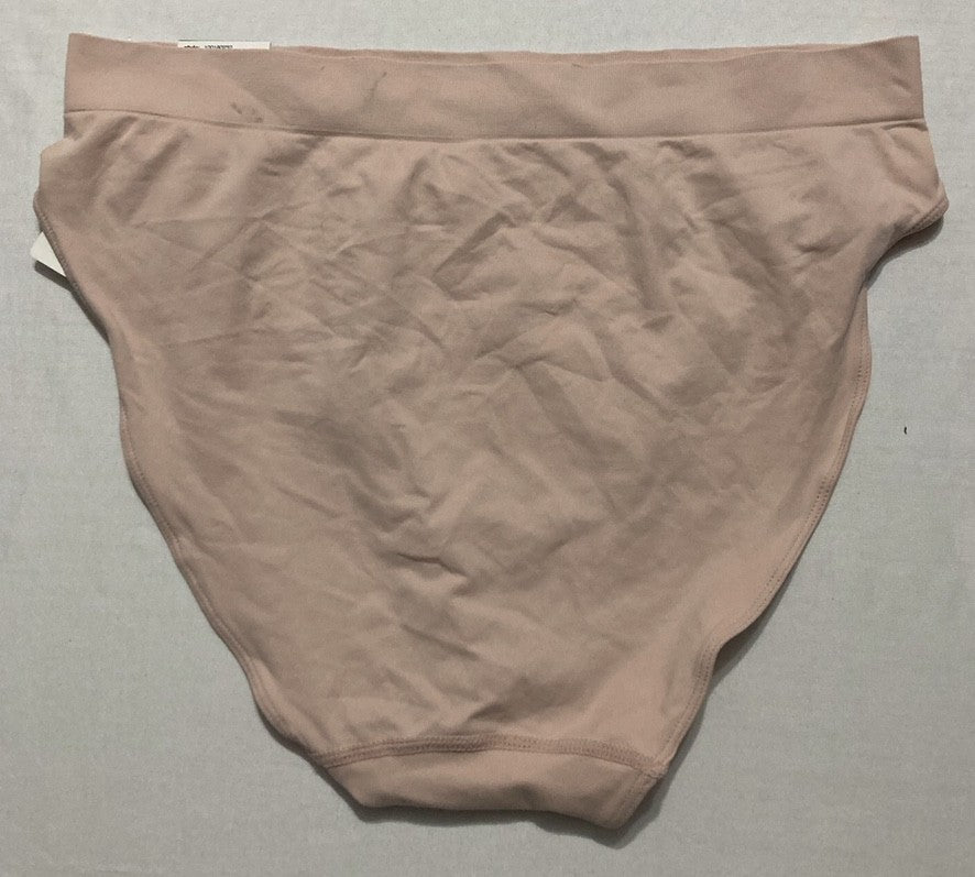 NWD STATE OF DAY Seamless High-Cut Underwear NUDE L
