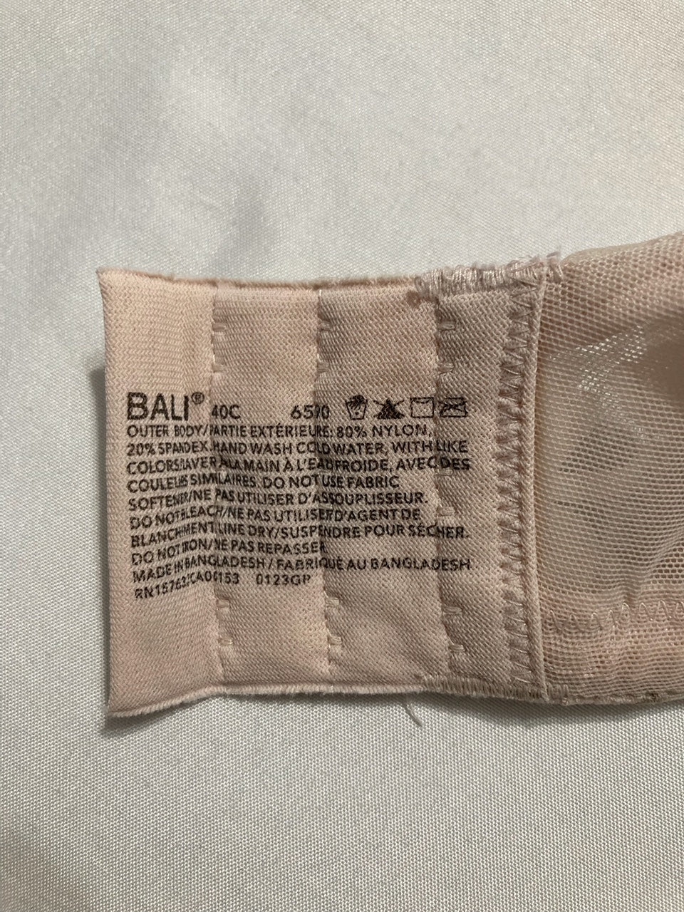 NWD BALI Passion for Comfort Smooth Lace Bra SANDSHELL 40C