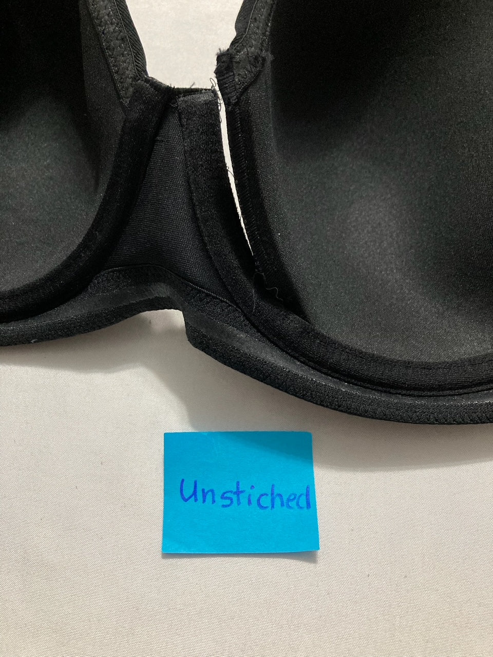 NWD WACOAL Red Carpet Lightly Full Coverage Underwire Strapless BLACK 32DDD