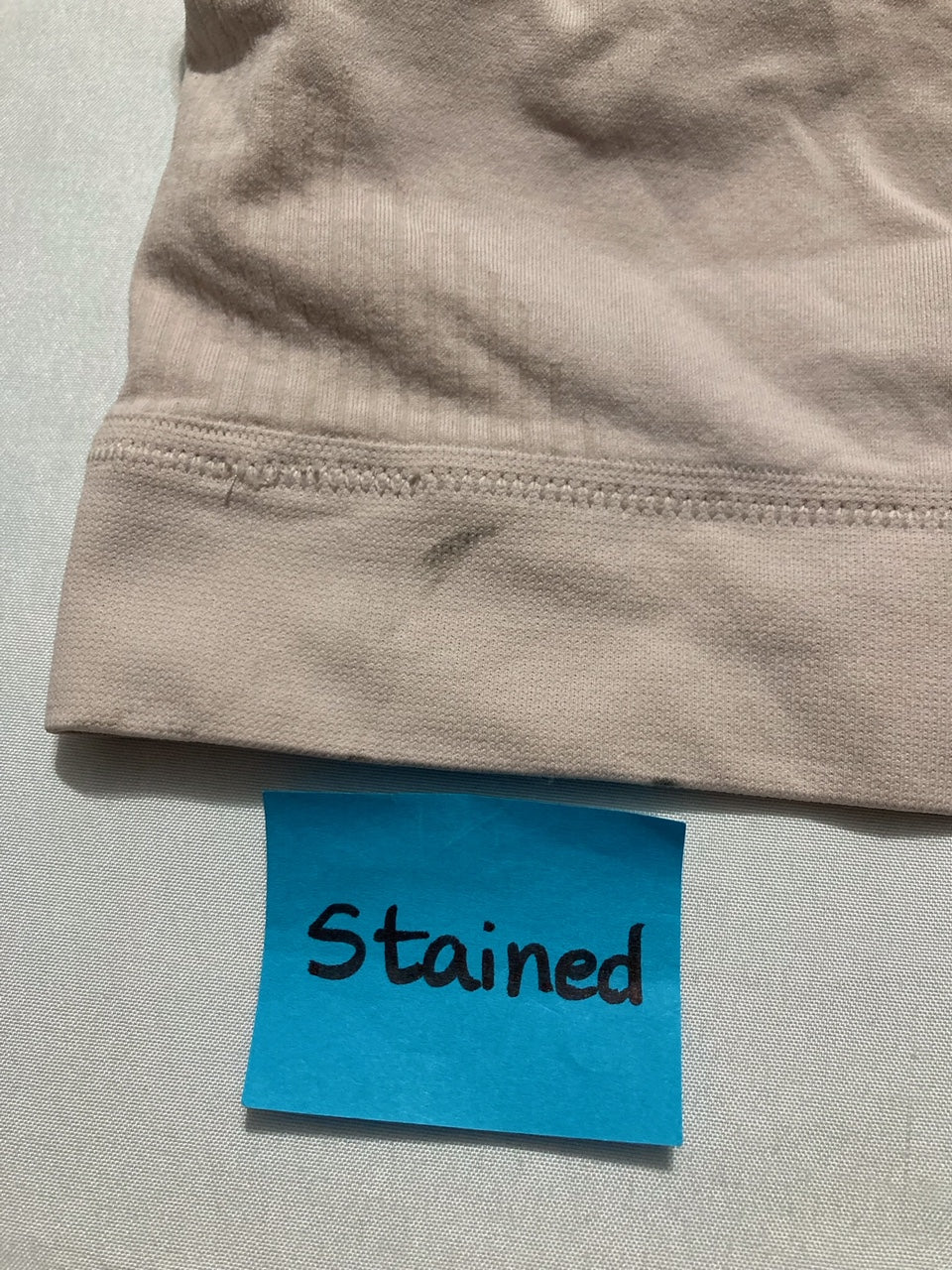 NWD BALI Modern Seamless Bralette, Pullover Wireless Bralette SANDSHELL S