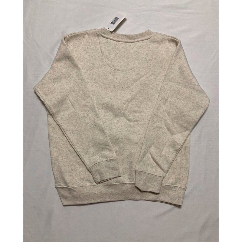 L.A.T Aparrel Peanuts Lucky Snoopy Graphic Long Sleeve Fleece GRAY YOUTH M