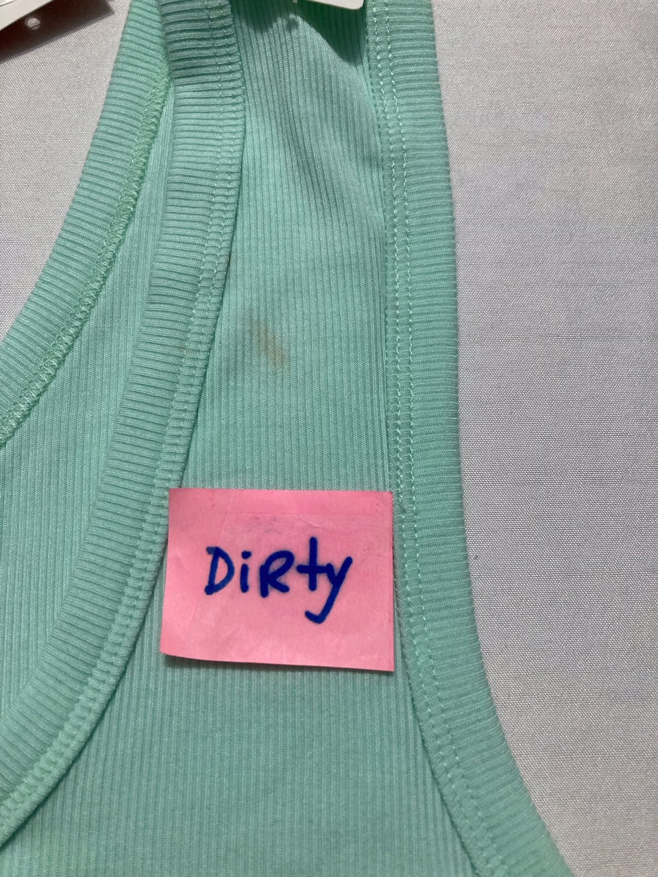 NWD STATE OF DAY Mint Sleeveless Button Front Top GREEN XXL