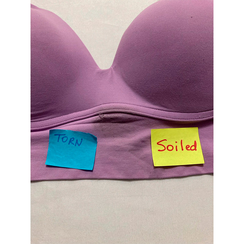 NWD MAIDENFORM Women's M Seamless Lift Bralette,Wireless Long-line LILCA 2XL