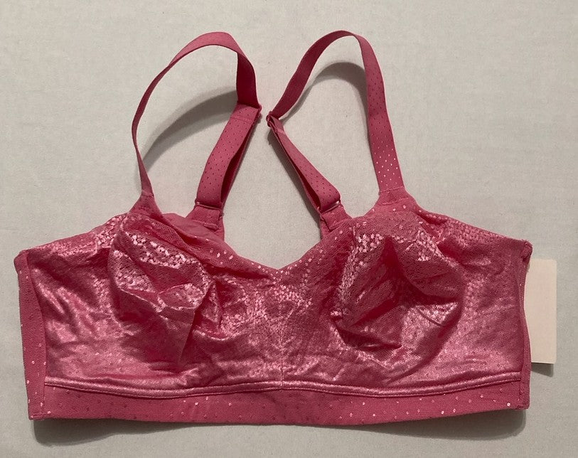 WACOAL Back Appeal Wire-Free Bra PINK 38DD