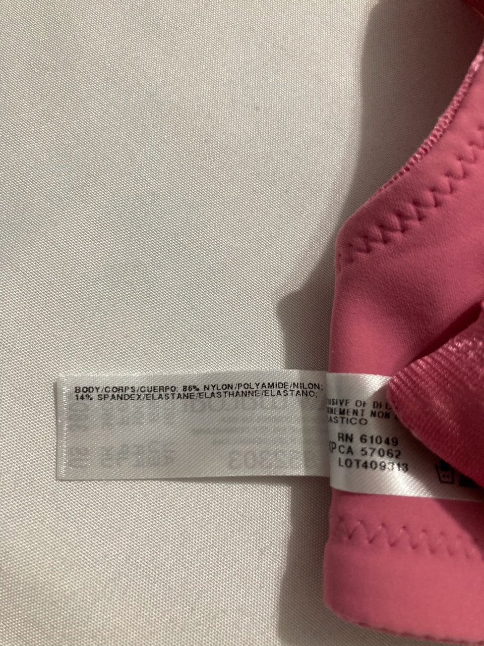 WACOAL Back Appeal Wire-Free Bra PINK 38DD