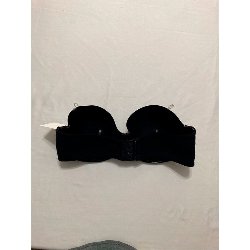 NWD VANITY FAIR Women's Beauty Back Smoothing Strapless Bra BLACK 38C