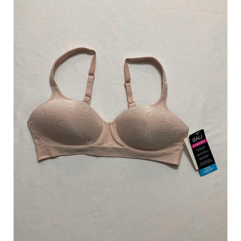 NWD BALI Women's Comfort Revolution Wirefree Bra ROSEWOOD 34C