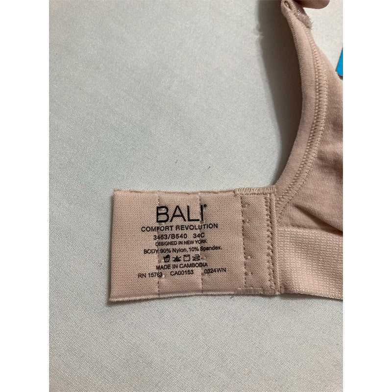 NWD BALI Women's Comfort Revolution Wirefree Bra ROSEWOOD 34C